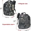 expandable 40 64l military tactical backpack 3 day bag hiking gym sport camping