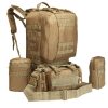 army camouflage camping combination backpack