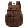 men's backpack vintage canvas backpack