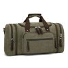 fashion outdoor travel bag portable canvas messenger backpack