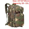 sports outdoor mountaineering travel double shoulder knapsack camping army camouflage pack tactical backpack 45l large 3p backpack