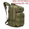 sports outdoor mountaineering travel double shoulder knapsack camping army camouflage pack tactical backpack 45l large 3p backpack