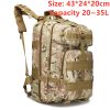sports outdoor mountaineering travel double shoulder knapsack camping army camouflage pack tactical backpack 45l large 3p backpack
