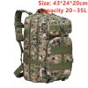 sports outdoor mountaineering travel double shoulder knapsack camping army camouflage pack tactical backpack 45l large 3p backpack