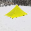 portable camping pyramid tent single outdoor equipment camping supplies