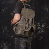 drawstring backpack travel men's backpack