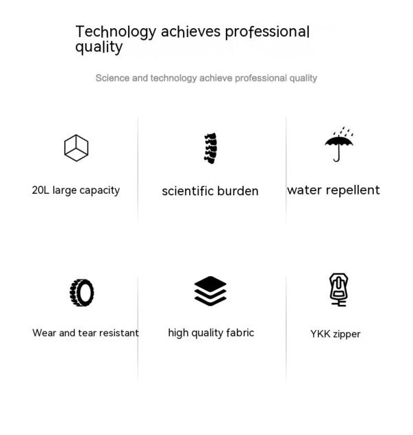 outdoor travel mountain climbing cycling bag hiking wear resistant backpack