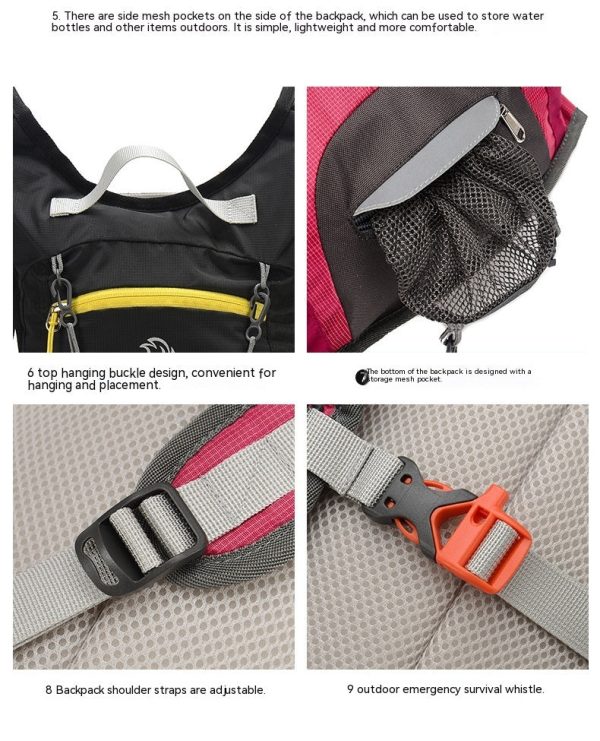 outdoor travel mountain climbing cycling bag hiking wear resistant backpack