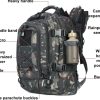 expandable 40 64l military tactical backpack 3 day bag hiking gym sport camping
