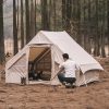 cotton camping inflatable tent