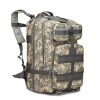 sports outdoor mountaineering travel double shoulder knapsack camping army camouflage pack tactical backpack 45l large 3p backpack