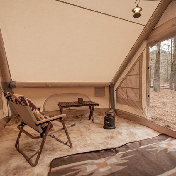 cotton camping inflatable tent