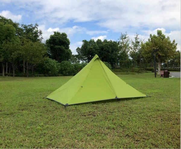 portable camping pyramid tent single outdoor equipment camping supplies