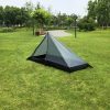 portable camping pyramid tent single outdoor equipment camping supplies