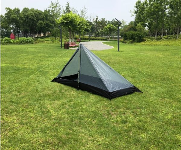 portable camping pyramid tent single outdoor equipment camping supplies