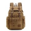 men's backpack vintage canvas backpack