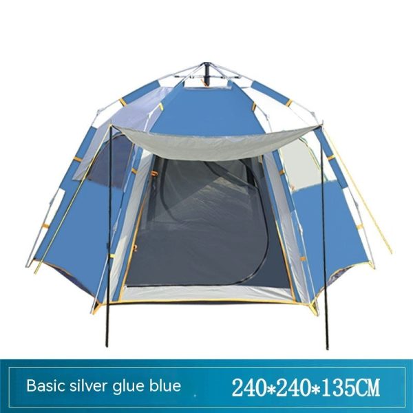 outdoor portable folding automatic tent