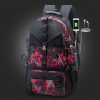 men's waterproof oxford cloth backpack hiking backpack