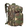 sports outdoor mountaineering travel double shoulder knapsack camping army camouflage pack tactical backpack 45l large 3p backpack
