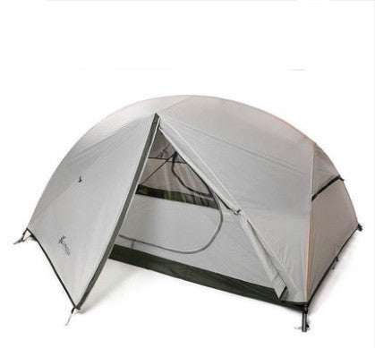 double outdoor anti rainstorm camping tent