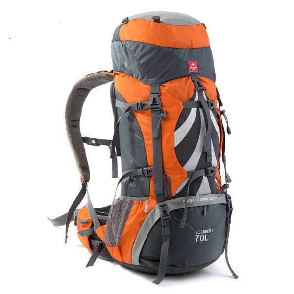 70l rucksack outdoor hiking backpack nylon waterproof