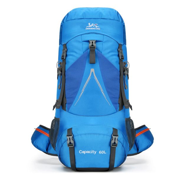 new backpack outdoor hiking bag 60l large capacity nylon travel camping hiking backpack