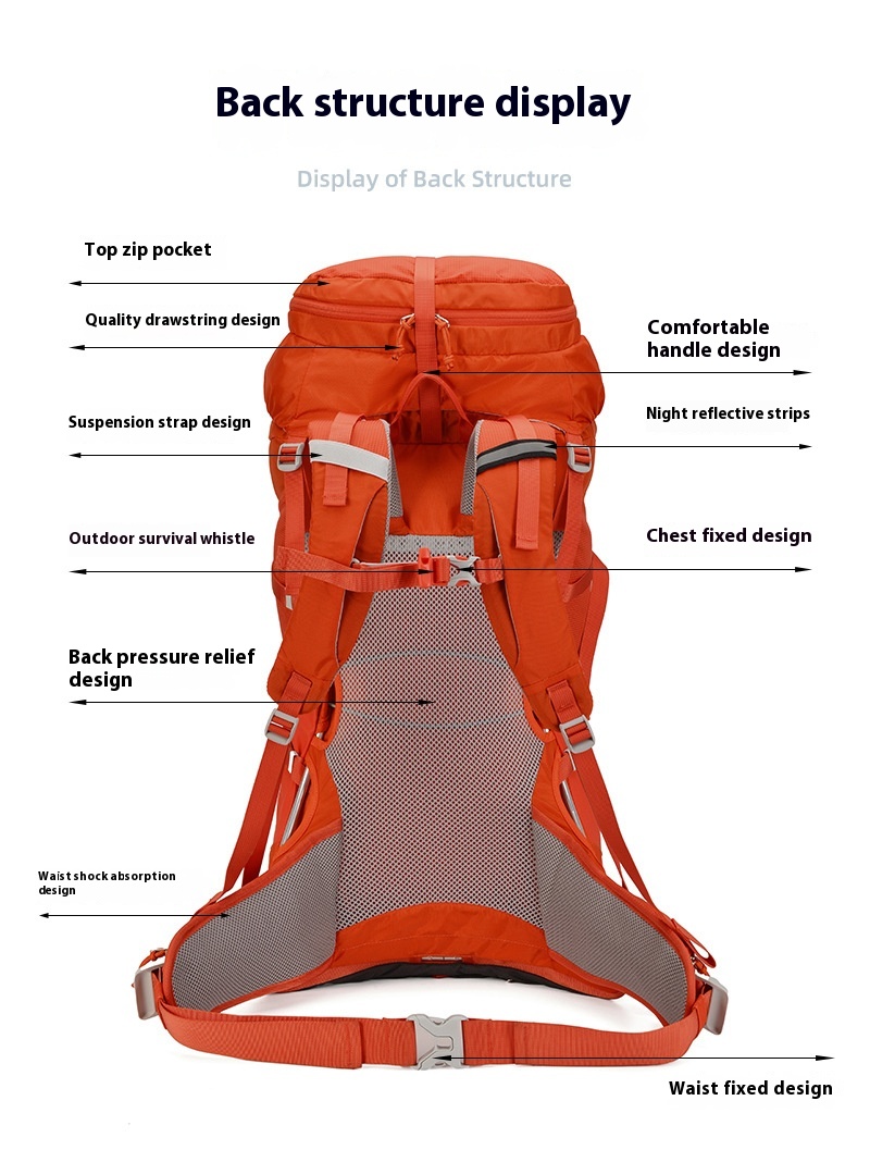 Hiking Climbing Equipment 50l Ultra Light Breathable Hiking Backpack 6596c6a9 C44c 4a92 Af6c Ddfcefc9b05e Trans