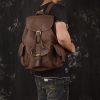 drawstring backpack travel men's backpack