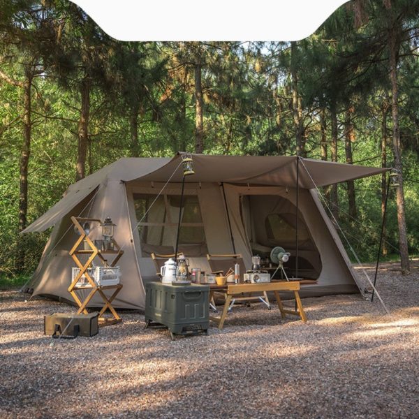 roof ridge automatic tent outdoor camping equipment waterproof and sunproof