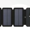 outdoor folding solar panel charger portable 5v 2.1a usb output devices camp hiking backpack travel power supply for smartphones