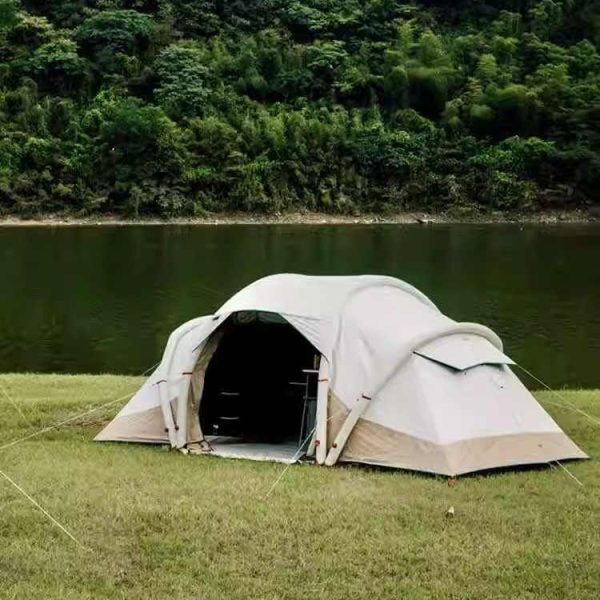 inflatable tent outdoor camping thickened rainproof camping equipment