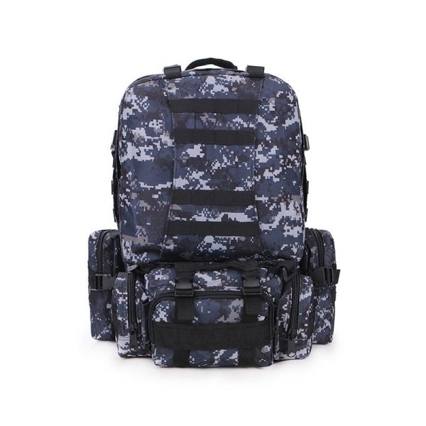 camping travel bag oxford cloth outdoor backpack army camouflage