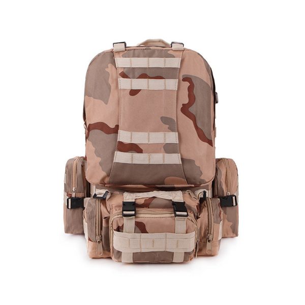 camping travel bag oxford cloth outdoor backpack army camouflage