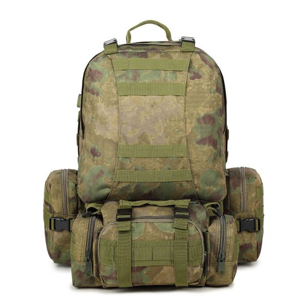 camping travel bag oxford cloth outdoor backpack army camouflage