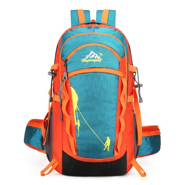 nylon fabric outdoor sports mountaineering hiking camping multi functional outdoor backpack