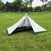 portable camping pyramid tent single outdoor equipment camping supplies