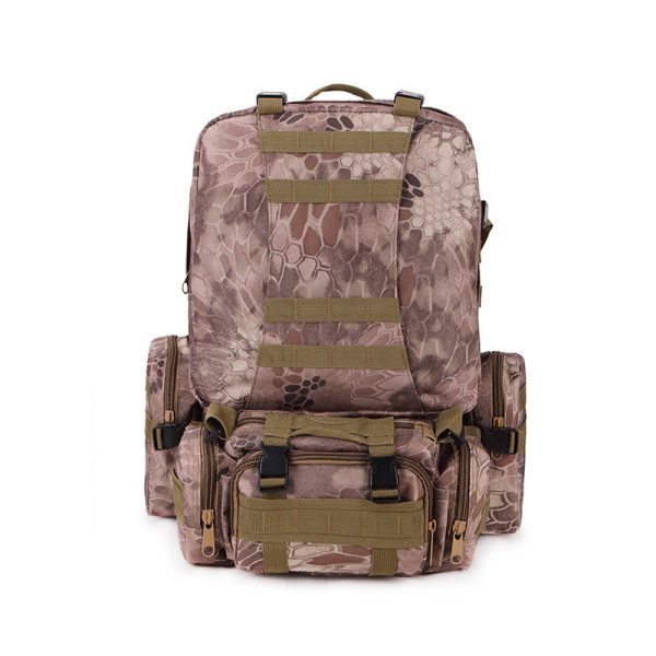 camping travel bag oxford cloth outdoor backpack army camouflage