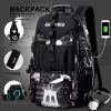 men's waterproof oxford cloth backpack hiking backpack
