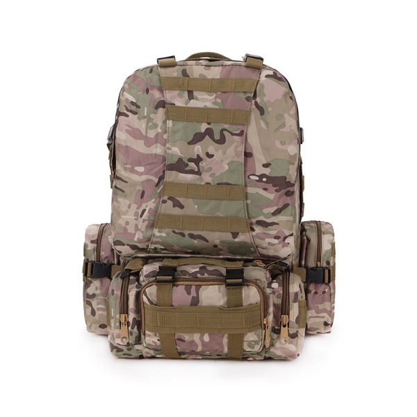 camping travel bag oxford cloth outdoor backpack army camouflage