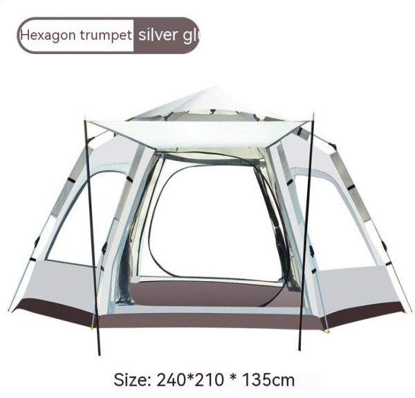outdoor portable folding automatic tent