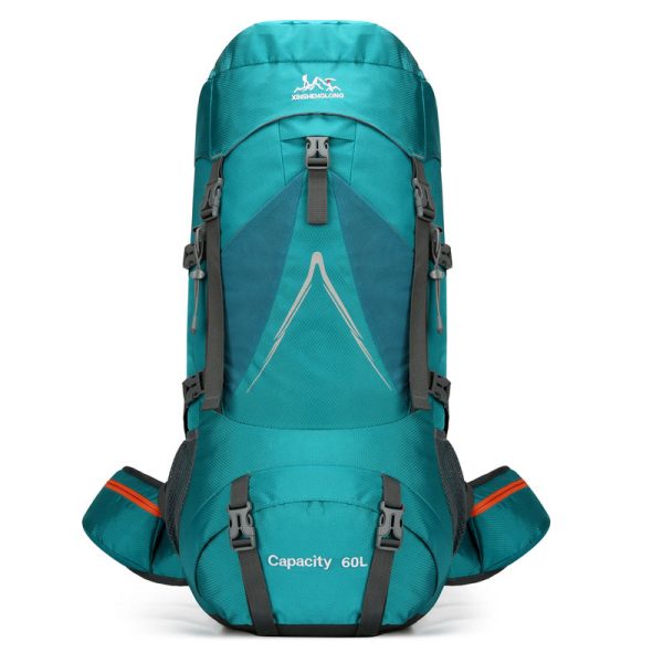 new backpack outdoor hiking bag 60l large capacity nylon travel camping hiking backpack