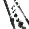 sportshub 1pc aluminium alloy ski poles 3 sectionstelescopic