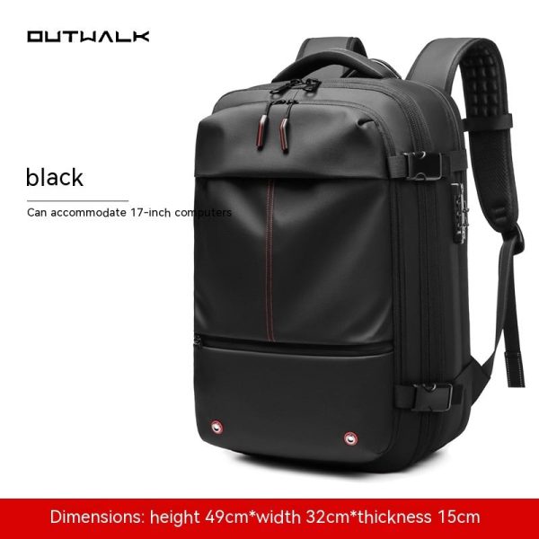 travel backpack men's business multifunction computer bag vacuum compression large capacity backpack travel backpack men's business multifunction computer bag vacuum compression large capacity backpack