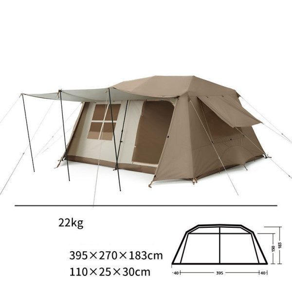 roof ridge automatic tent outdoor camping equipment waterproof and sunproof