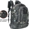 expandable 40 64l military tactical backpack 3 day bag hiking gym sport camping