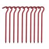 aluminium alloy tent pegs with hooks 10pcs Aluminium Alloy Tent Pegs With Hooks 10pcs Beargoods