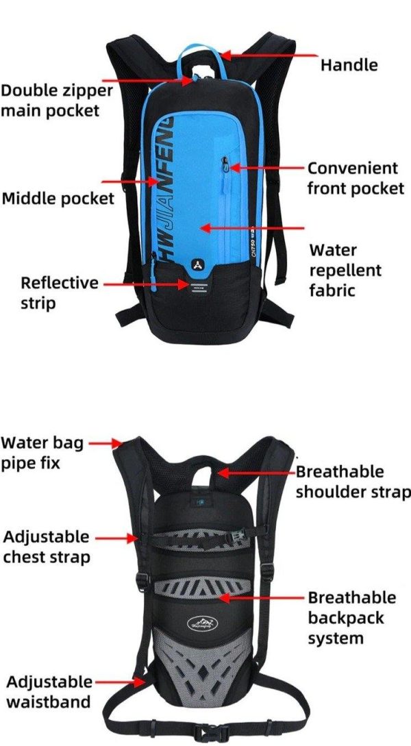 Ultralight Bladder Hydration Rucksack Waterproof - Beargoods Ultralight Bladder Hydration Rucksack Waterproof Beargoods.co.uk  39.99 Beargoods