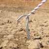 aluminium alloy tent pegs with hooks 10pcs Aluminium Alloy Tent Pegs With Hooks 10pcs Beargoods