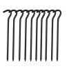 aluminium alloy tent pegs with hooks 10pcs Aluminium Alloy Tent Pegs With Hooks 10pcs Beargoods