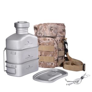 military canteen titanium cookware Military Canteen Titanium Cookware Beargoods